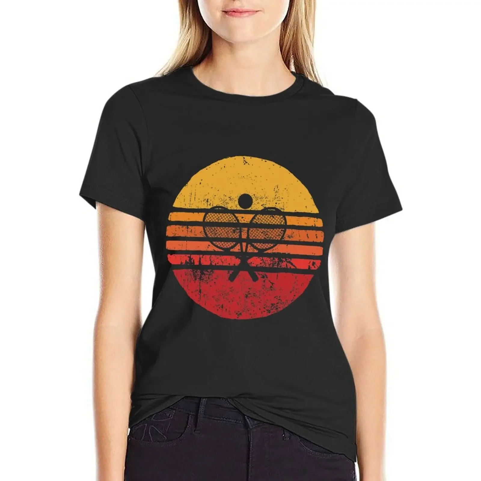 

for player tennis and lover sport. T-Shirt female customizeds customs t-shirts for Women loose fit