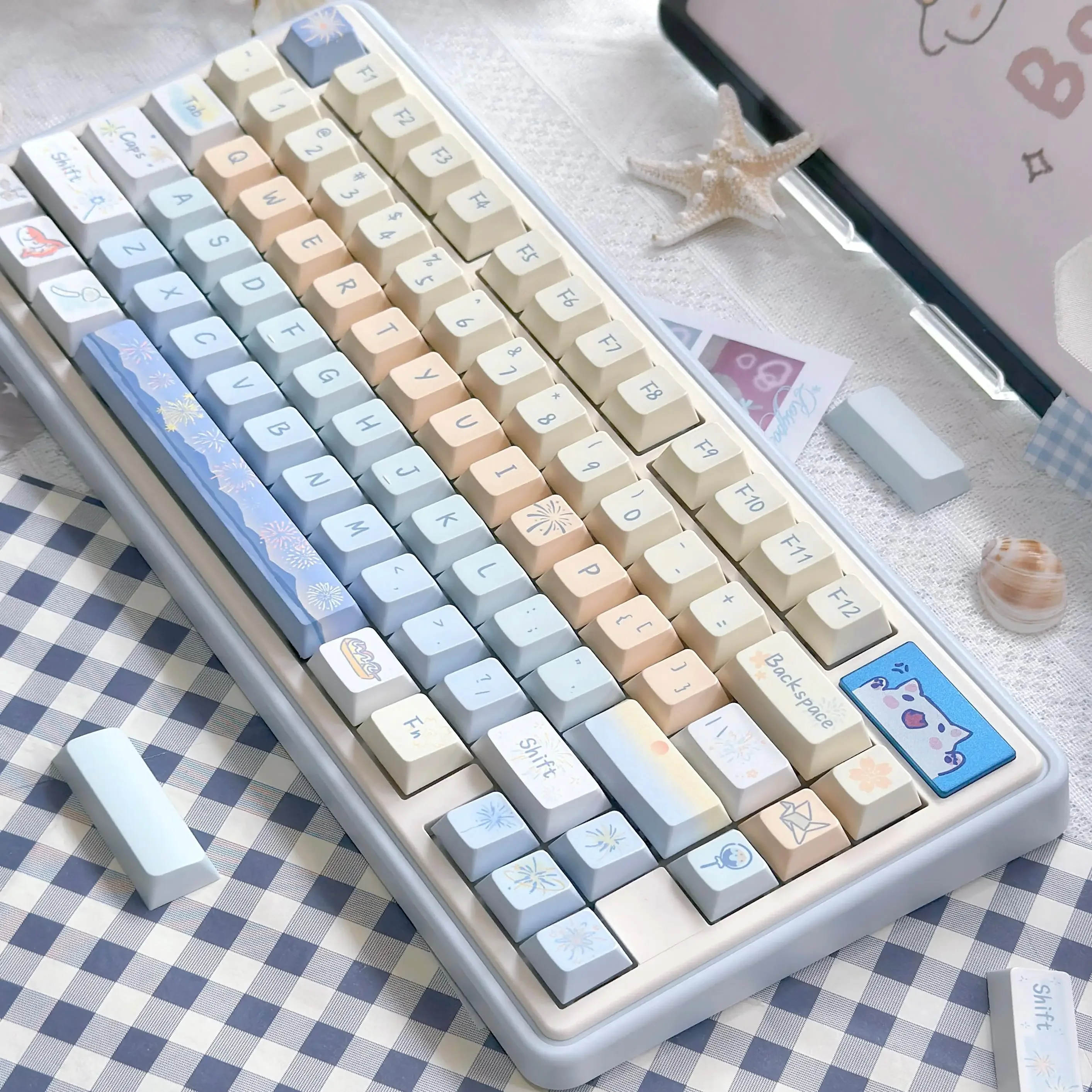 Original Fireworks Assembly 95 keys HI75 s75 keyboard keycaps