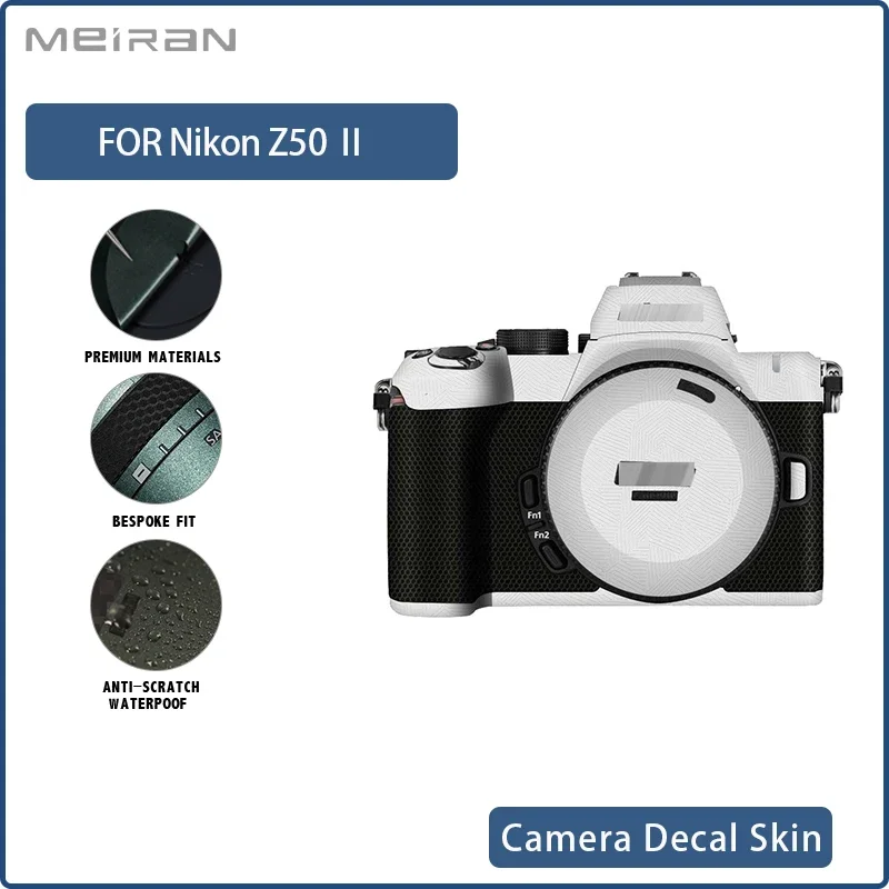 

Z502 Camera Skin For Nikon Z50 II Sticker Decal Skin Camera Body Vinyl Wrap Film Protector Coat Customizable