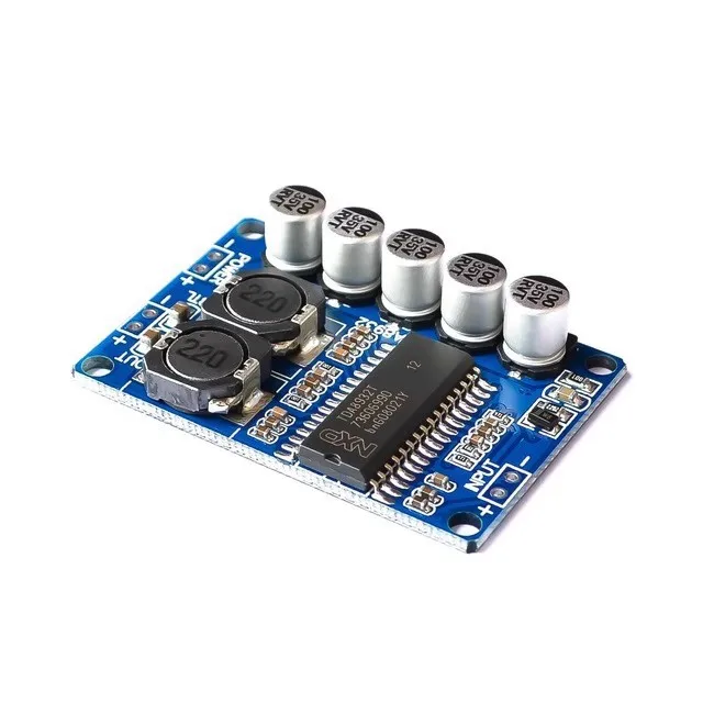 

2pcs TDA8932 Digital Amplifier Board 35W Mono High Power Low Power Consumption Audio Amp Module for DIY Speaker