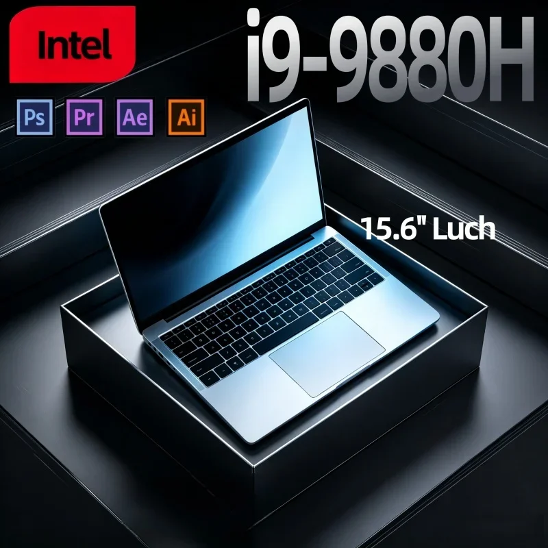 Hot High-end 15.6 Inch 2026 Laptop i9-9880H 120Hz FHD IPS Screen 16/32GB RAM 2TB SSD Backlit Keys Notebook
