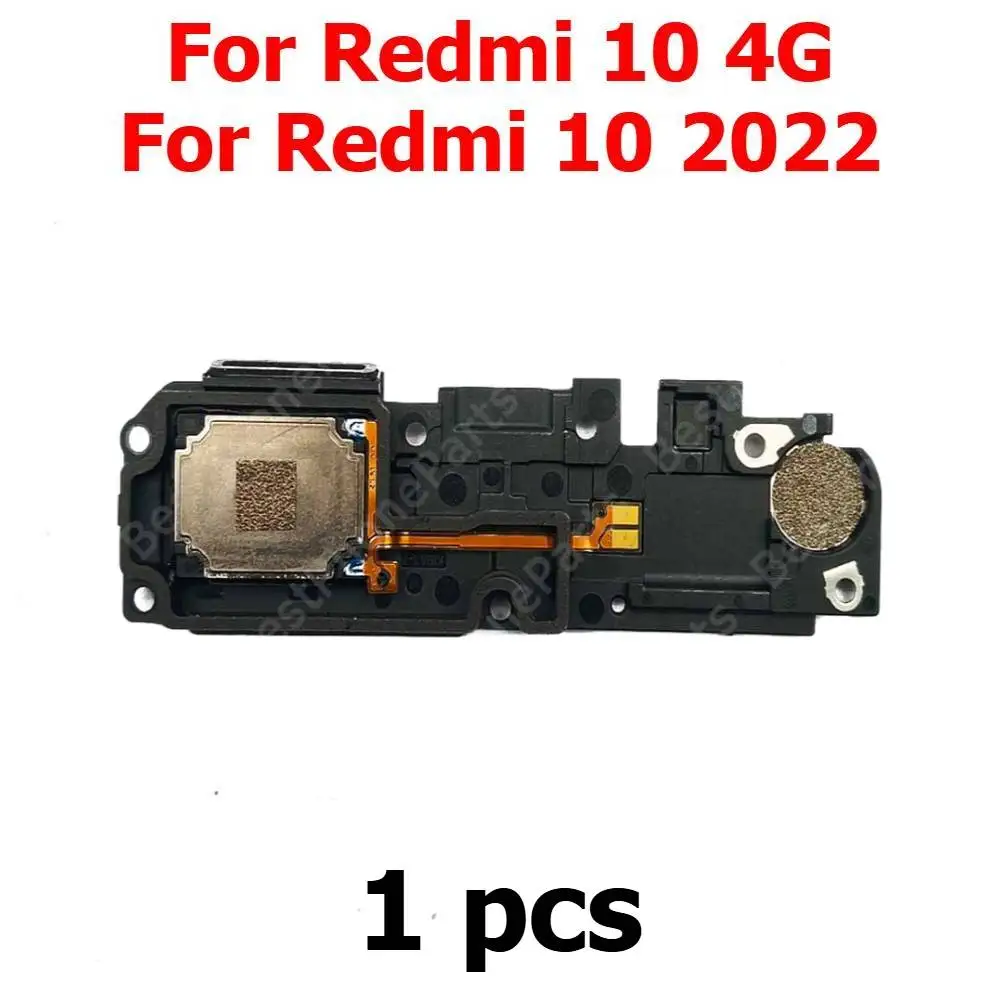 Loudspeaker For Redmi 10 4G 5G 2022 Loud Speaker Buzzer Ringer Sound Module Mobile Phone Replacement Spare Parts