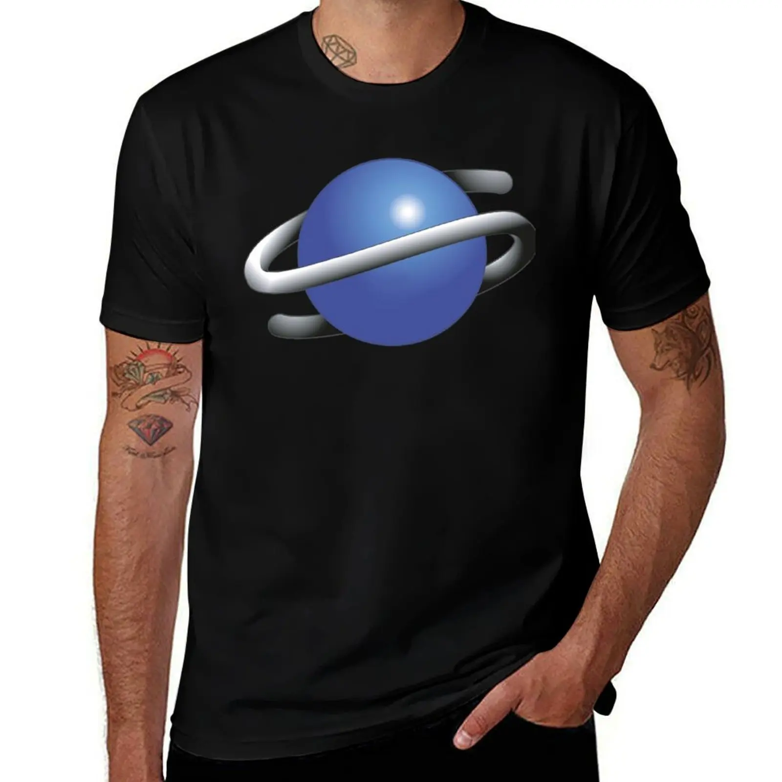 

Sega Saturn Logo T-Shirt Sports Casual Breathable Tee Shirt