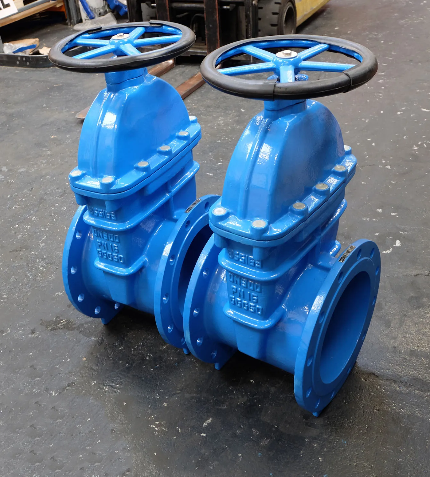 Non-rising stem elastic soft seat ductile iron water gate valve