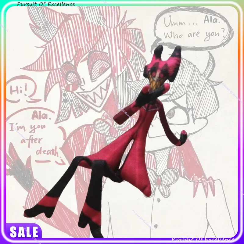 ตุ๊กตาแฮทซ์บิน โฮเทล รุ่นอลาสตอร์ แบบมีโครงเหล็กในตัว ของเล่นตุ๊กตาผ้าขนนุ่ม ขายดี