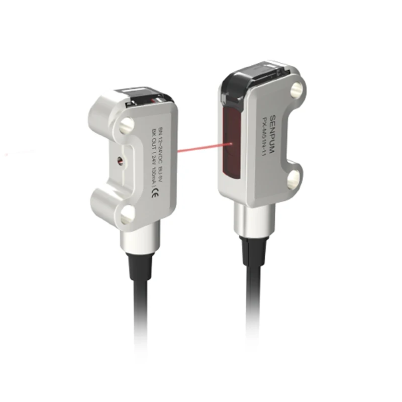 Senpum Sub-Compact Photoelectric Switch Background Suppression Sensor Ultra Thin Photoelectric Sensors