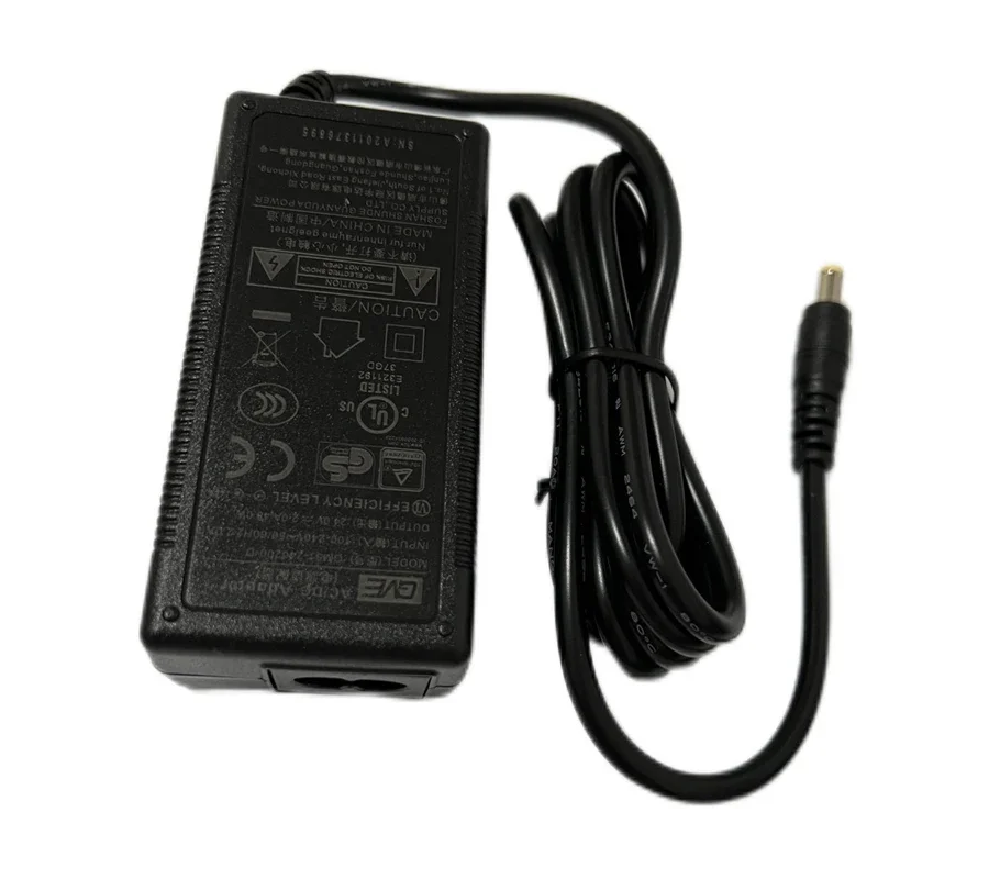 

Power Adapter 24V 2A, Barrel 5.5/2.1mm, 2-Prong, GM51-240200-D