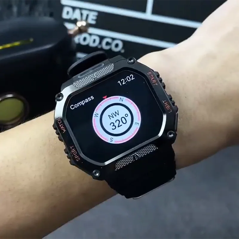 

ChiBear уличный фонарик для мужчин и женщин спортивные умные часы водостойкие Blue Tooth Call 480 мАч батарея пульсометр умные часы для мужчин