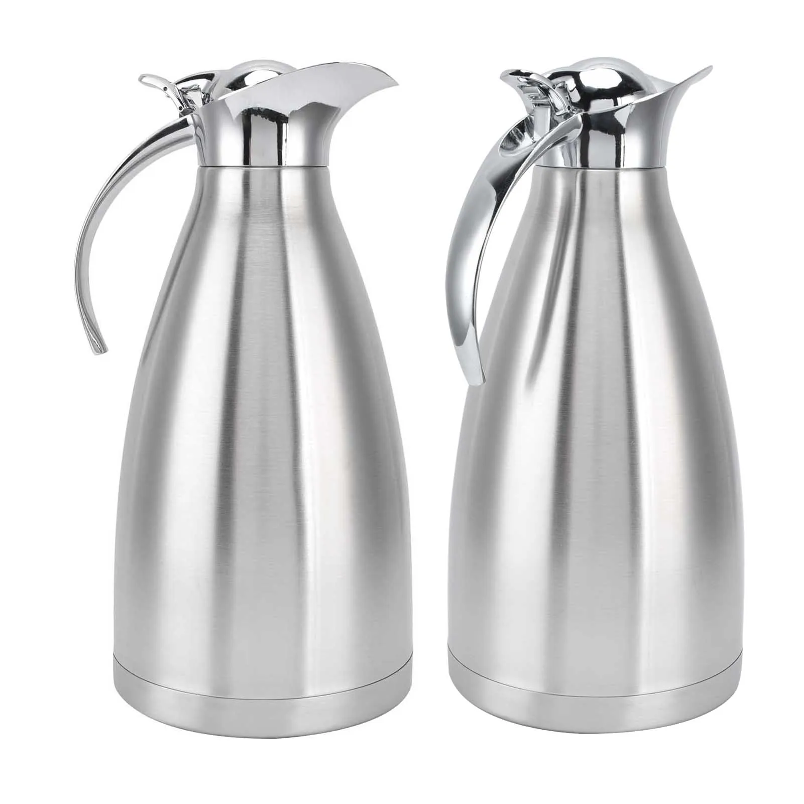 

1.5L/2L Stainless Steel Vacuum Jug Portable Kettle Household Thermal Insulation Kettle Cold Water Kettle Hot Water Pot
