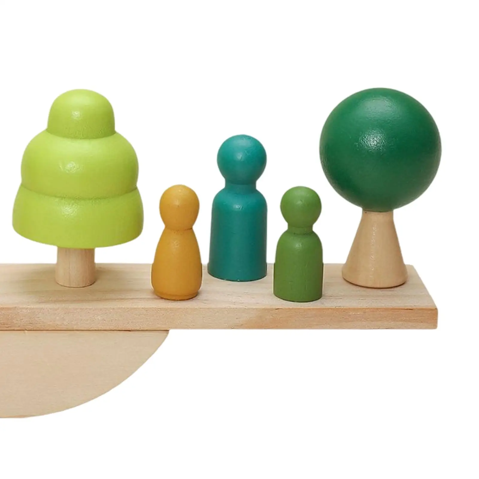 Wooden Balance Scale Toy Activity Puzzles Training Skill Motors Early