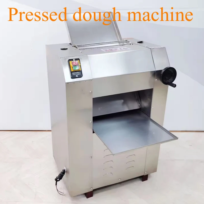 

PBOBP Electric Noodle Press Commercial Dumpling Skin Rolling Pressing Equipment Stainless Steel Kneading Machine Dough Sheeter