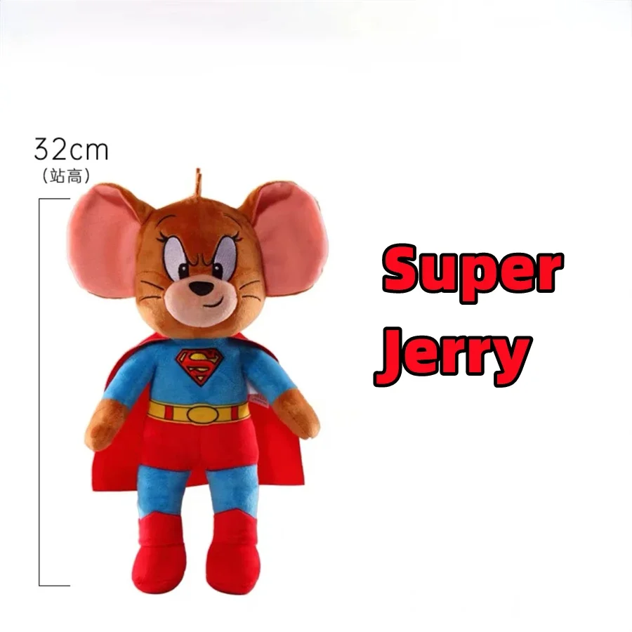 Looney Tunes-muñeco de peluche de Super man Bugs Bunny para niños, muñeco de Anime de dibujos animados, pato Daffy, Tweety Bird, regalo