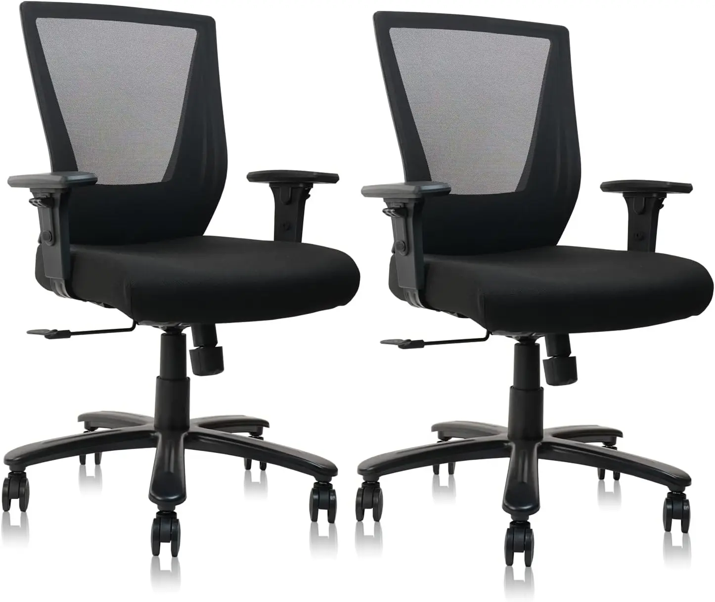 ,Ergonomicตาข่ายHome Officeโต๊ะเก้าอี้BigandTall Officeเก้าอี้ 400lbs,Heavy Duty Ergonomicตาข่ายเก้าอี้ปรับแขน