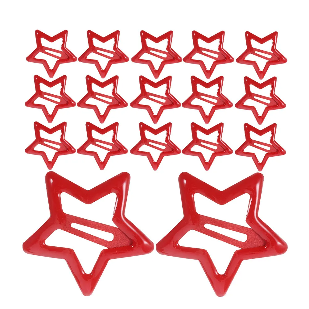 

40Pcs Star Hair Clips Trendy Kawaii Star Barrettes for Women Girls Hair Styling Accessories Snap Clips for Parties Weddings