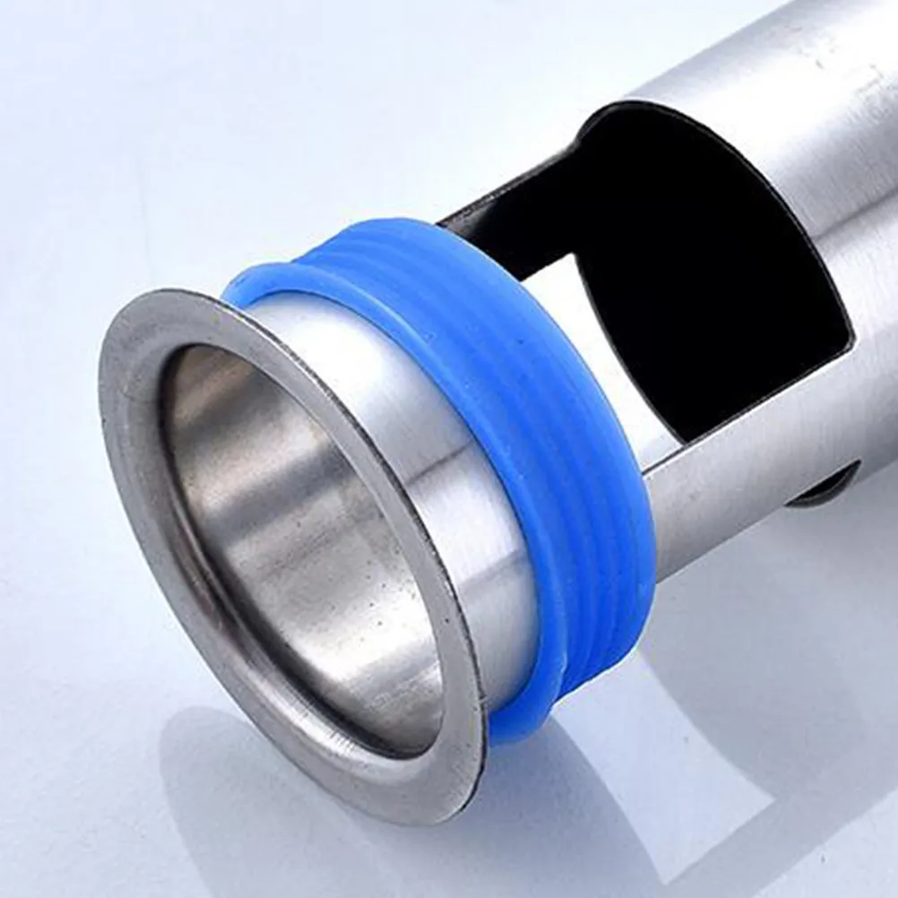 

U Shaped Stainless Steel Floor Drainer 3.2x9.4cm Deodorant Drain Core Rustproof Corrosion Resistant Removable for Bathroom