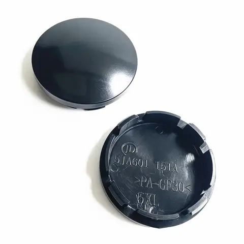 18 Pcs ABS 5JA 56mm Car Rim Hub Caps Wheel Center Base Blank No Logo Badge Dustproo Cover Hubcap Universal Tire Auto Accessories
