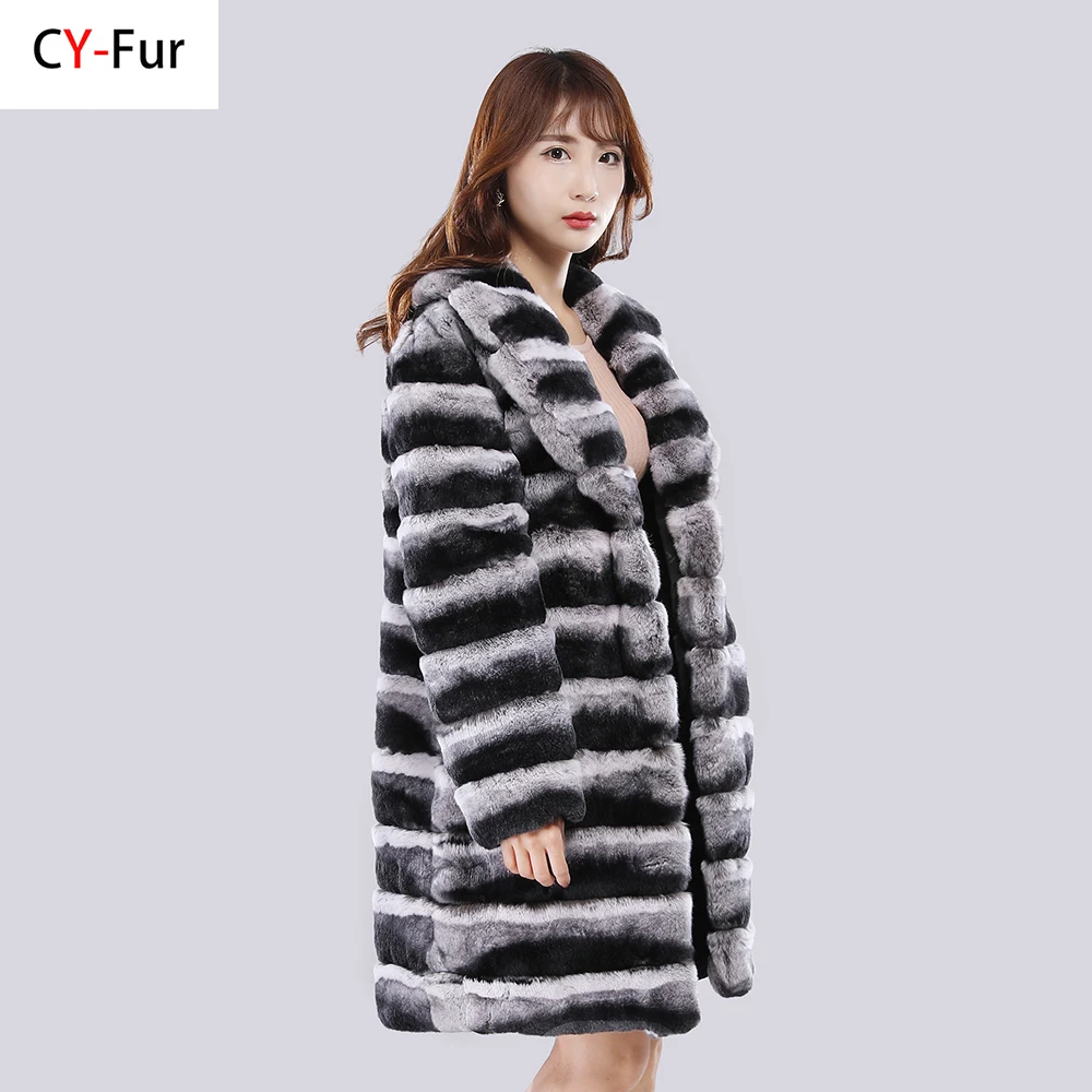 

Hot Sale Whole Full Pelt Rabbit Fur Coat Turn-down Collar Jacket Real Rex Rabbit Fur Coat New Winter Women Fashion Fur Waistcoat