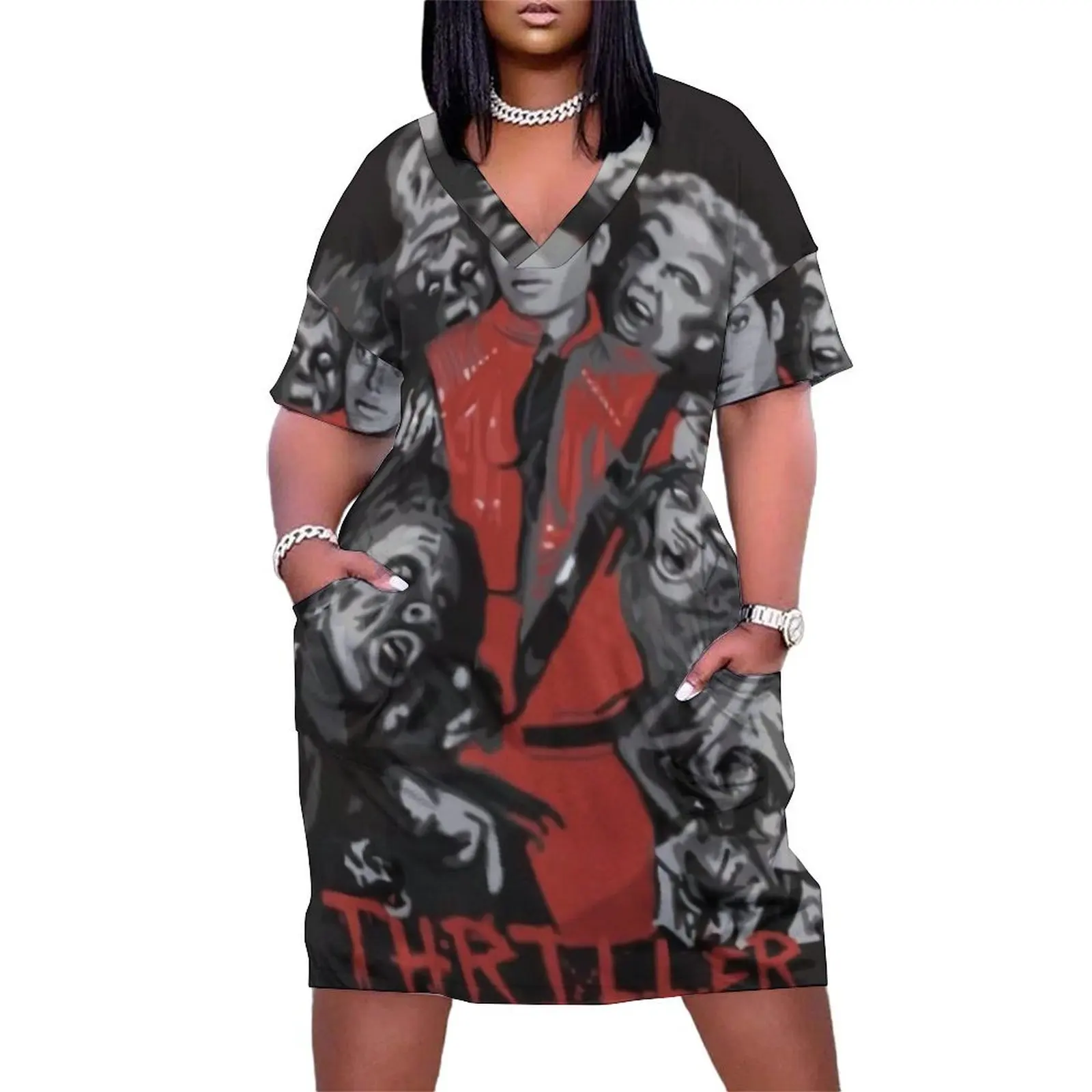 Thriller Jackson Loose Pocket Dress clothing women summer 2025 women dress