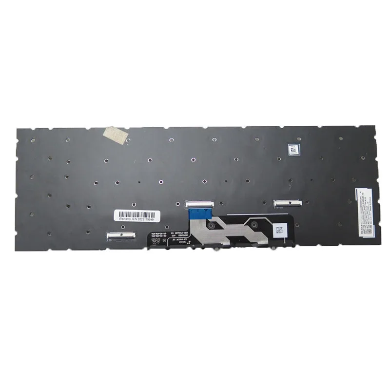 Laptop Per-Key RGB Backlit Keyboard For MSI Titan GT77 12U 12UHS 12UGS Titan GT77 HX 13V 13VI 13VH English US Black No Frame New