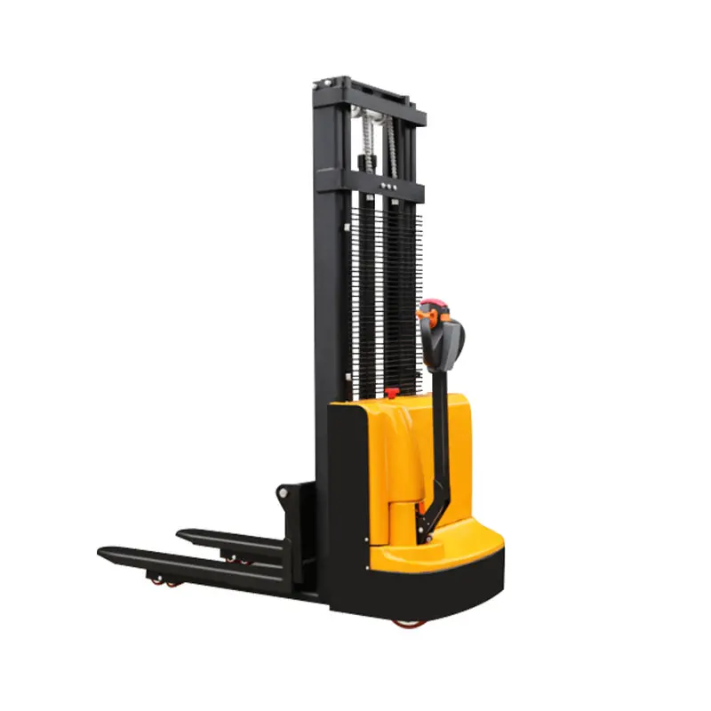 

【Best-selling】Electric Walkie Stacker 5.5 m Electric Stacker Pick and Place Stacker