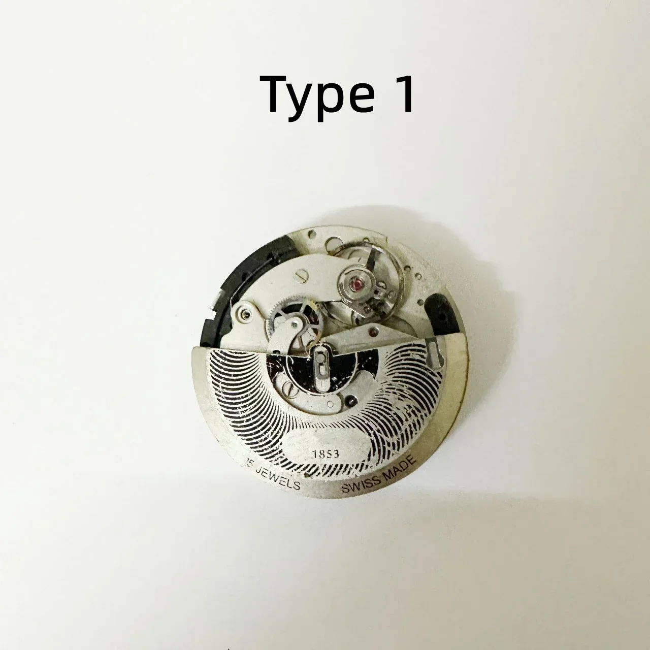1Pcs Used Watch Movement for ETA C01.211, For Disassembly & Practice Parts