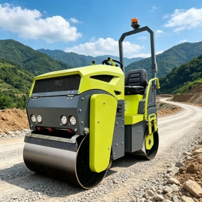 Excellent Performance 10 Ton Self Propelled Vibratory Road Roller Rubber Tire Compactor for Highway