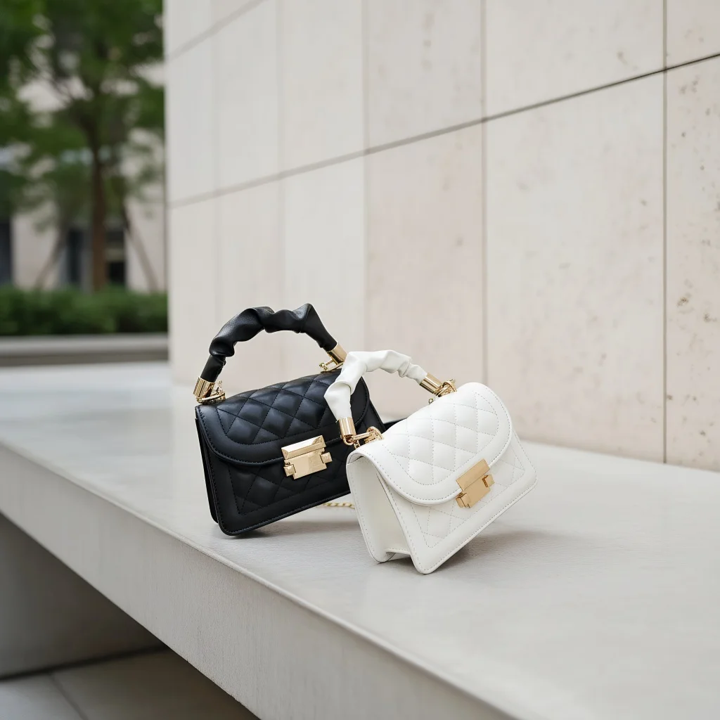 

Women PU Leather Shoulder Bag - 2024 Fashion Chain Crossbody