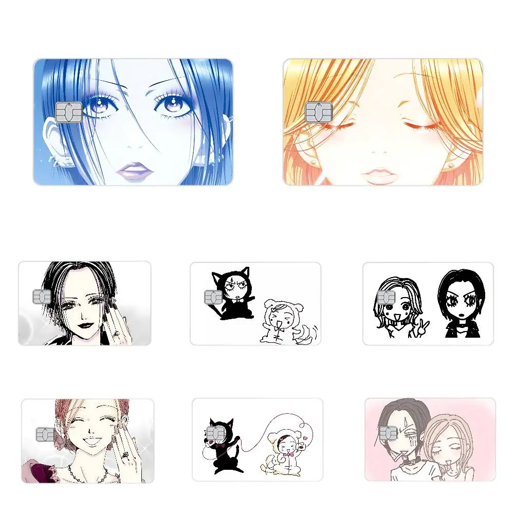 

Anime N-NANAS Credit Card Skin Stickers Matte Anti Scratch Suitable For VISA Card Bus And Subway Contactless IC Cards