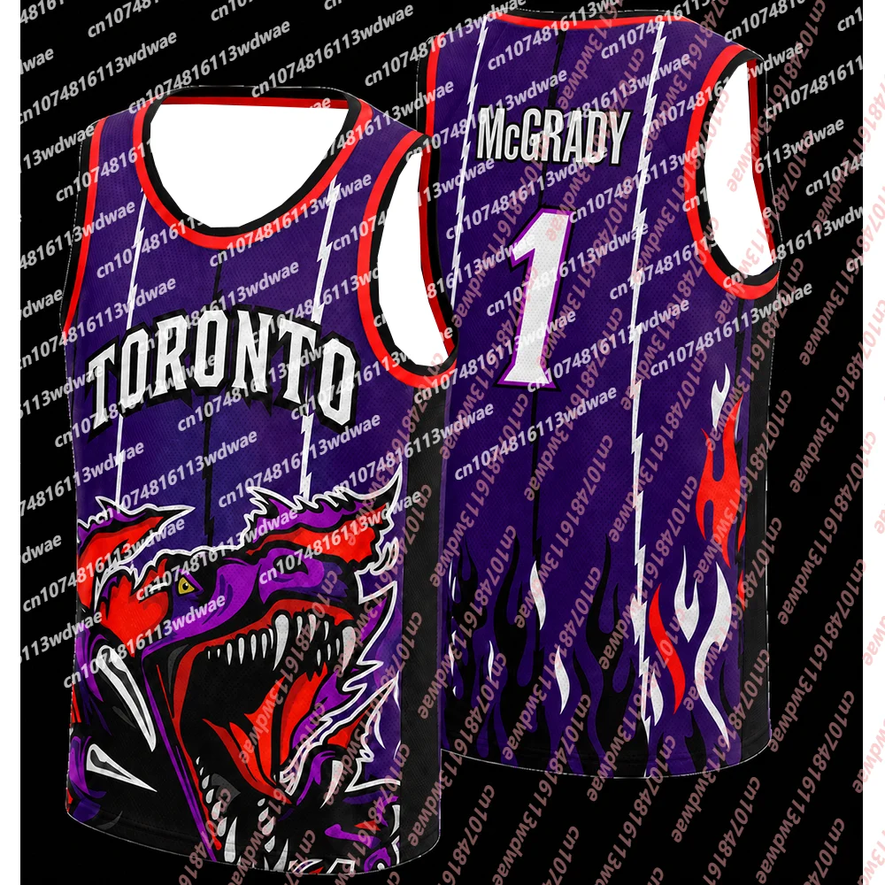 Classic Toronto 15 Carter Basketball Jersey Men Sleeveless Tank Top Summer Breathable Vest Streetwear Sport Uniform For Fans Kid