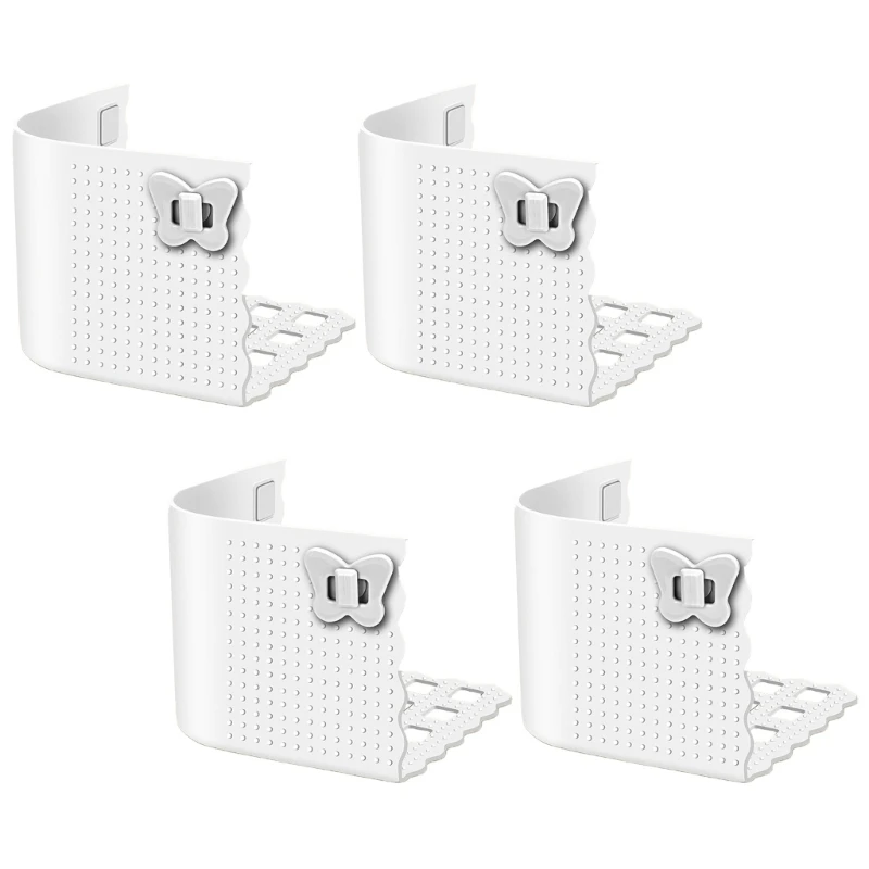 

4Pcs Bed Sheet Locking Clips Secured Fit Sheets Prevent Slipping Firmly Attach