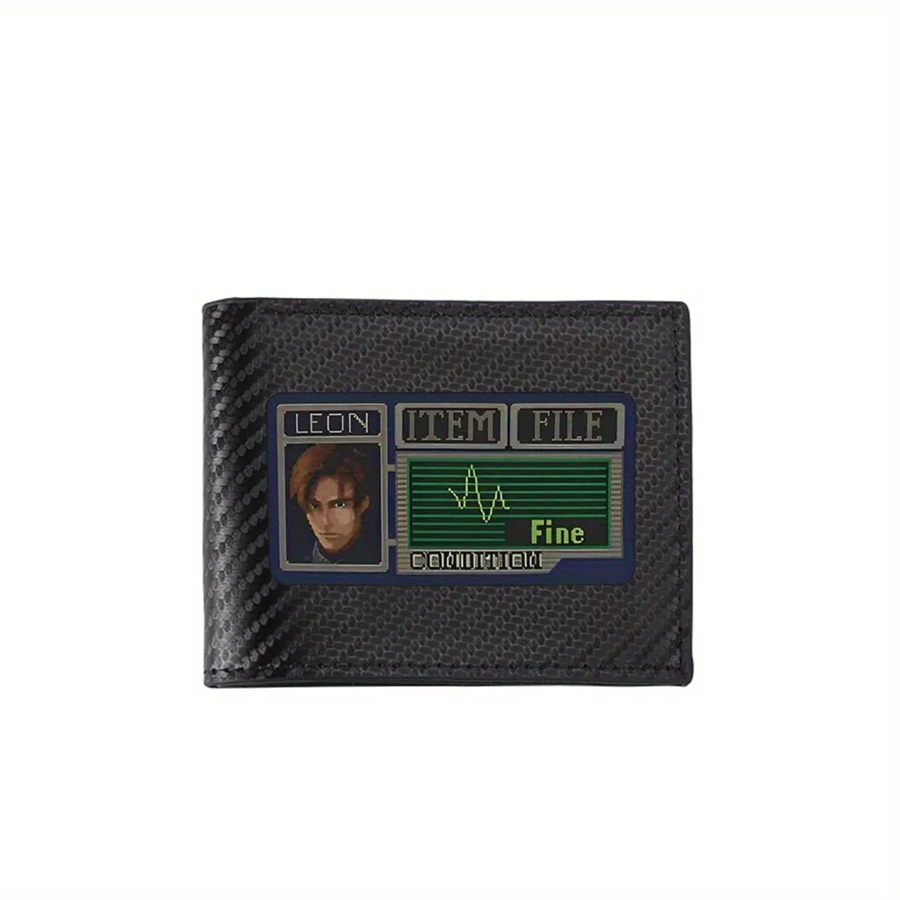 

Character portrait display item file status Men's Wallets Simple Business Modern Stylish Printing Design Gifts For Father Boyfri