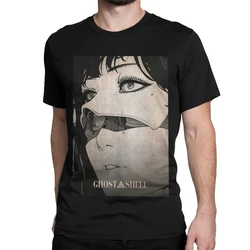 Ghost In The Shell Men Women's T Shirt Funny Tee Shirt Short Sleeve Crewneck T-Shirt 100% Cotton Gift Tops harajuku  pro choice