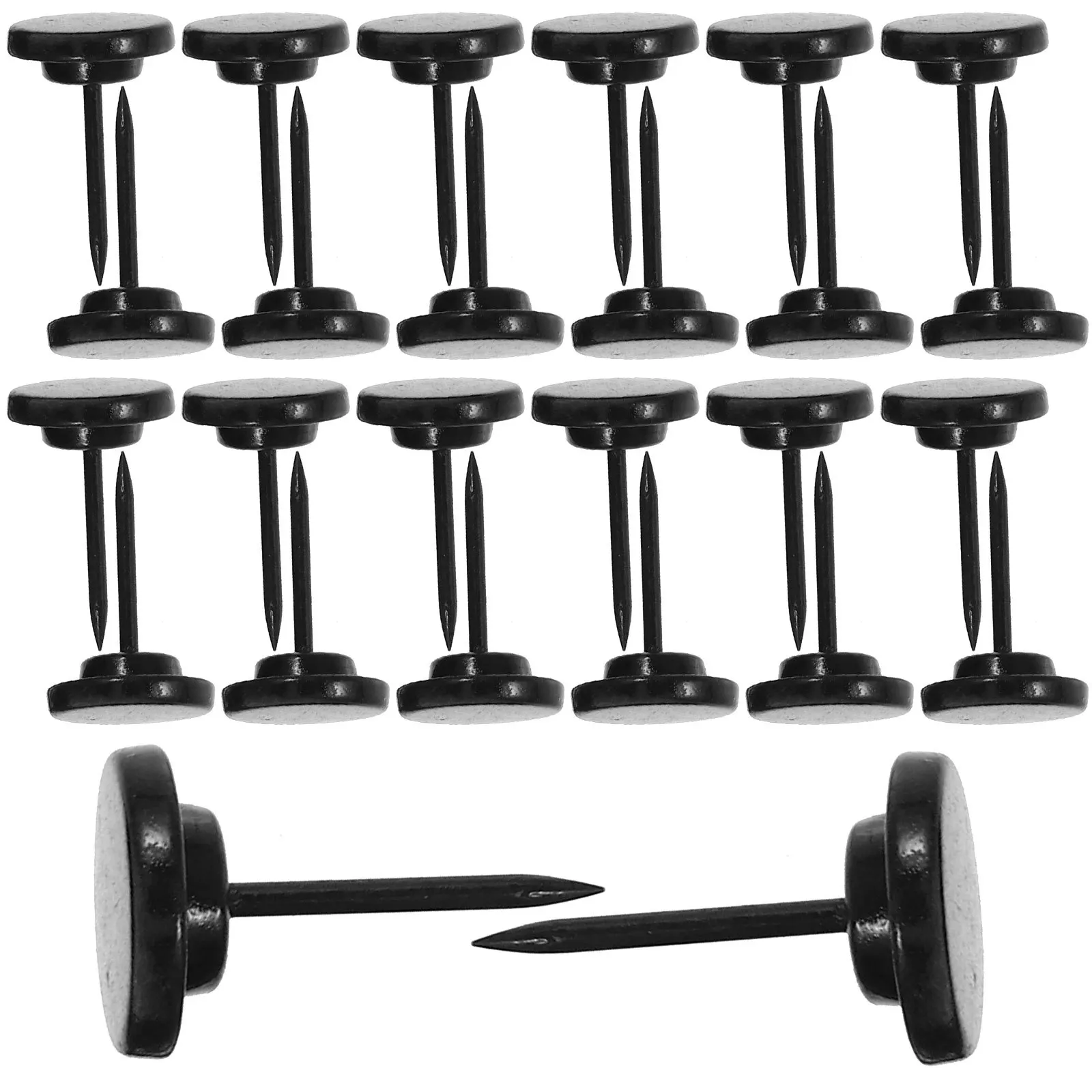 

30Pcs Decorative Thumb Tacks Metal Wall Pushpins for Office Bulletin Boards Photo Hanging Hooks Easy Install