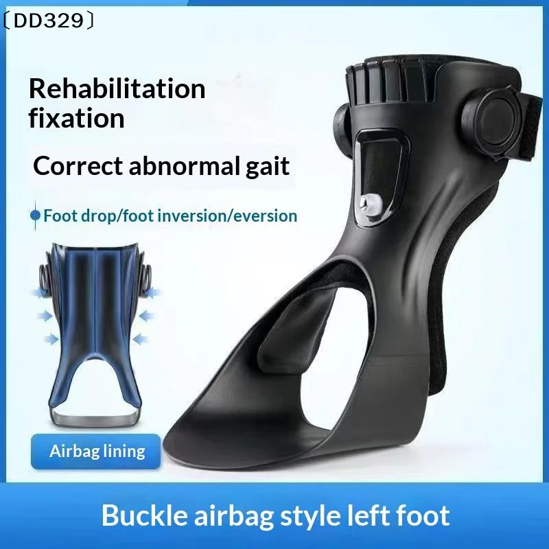 Drop Foot Brace Orthosis Drop Foot Ankle Support With Comfortable Adjustable Buckle For Stroke Shoes Walking〔DD329〕