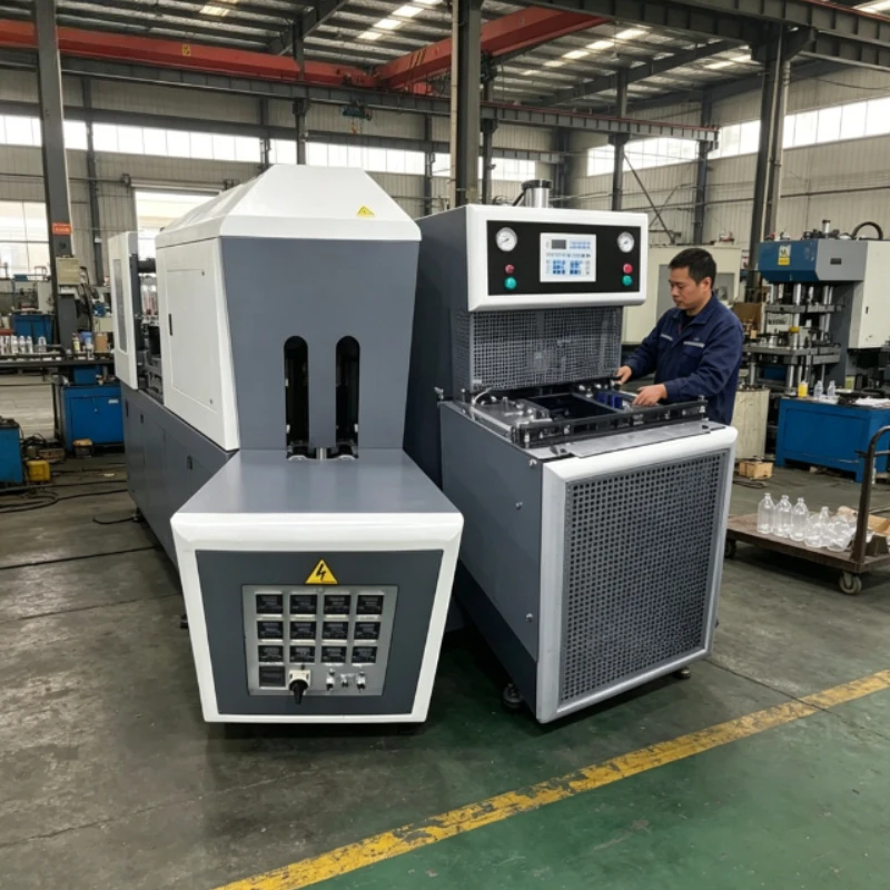 Customized High Performance Semi Automatic 5 Gallon 3 Gallon Bottles Manufacturing PET Bottle Blowing Machine 70B/H Kit