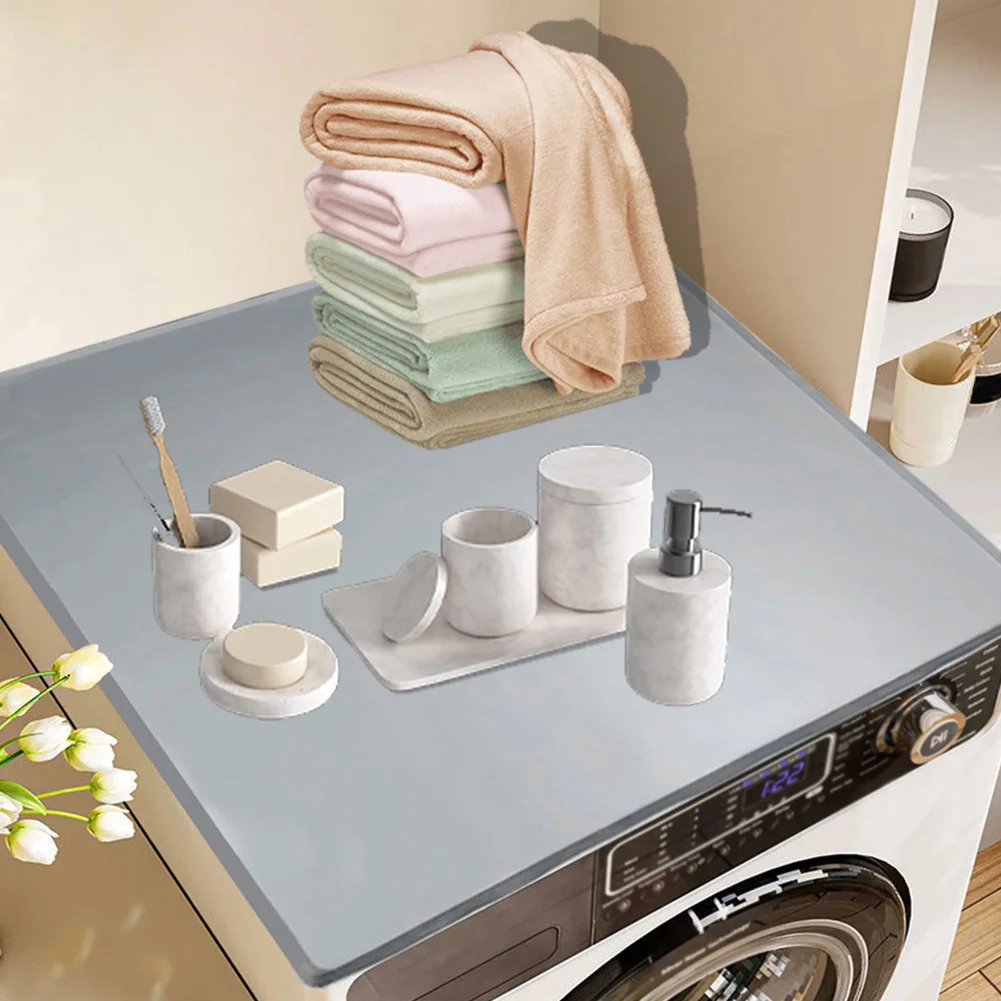 

Защитный коврик для стиральной машины, устойчивый к царапинам защитный коврик для сушилки, нескользящий коврик для стиральной машины для домашней кухни, стирки