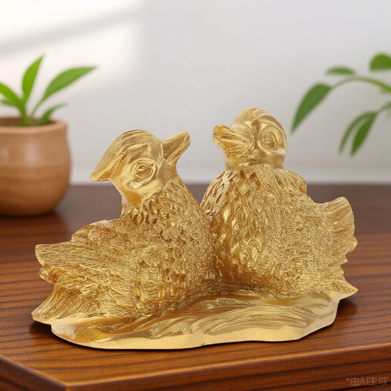 

Ducks Resin Decor Home Decoration Wedding Gifts for Couple Premium Indoor Table Shelf Ornaments Wedding Gift