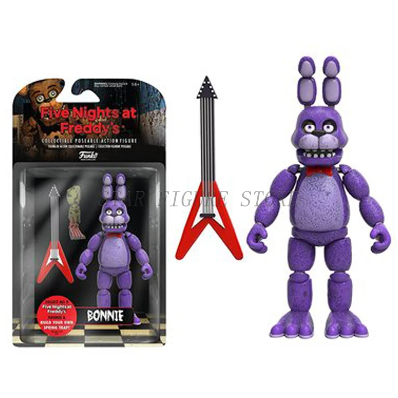 14cm Spiel Fnaf Foxy Bonnie Chica Action figur Sammlung Schwarzlicht Funtime Foxy Frost be Figur Modell Spielzeug für Kinder geschenke