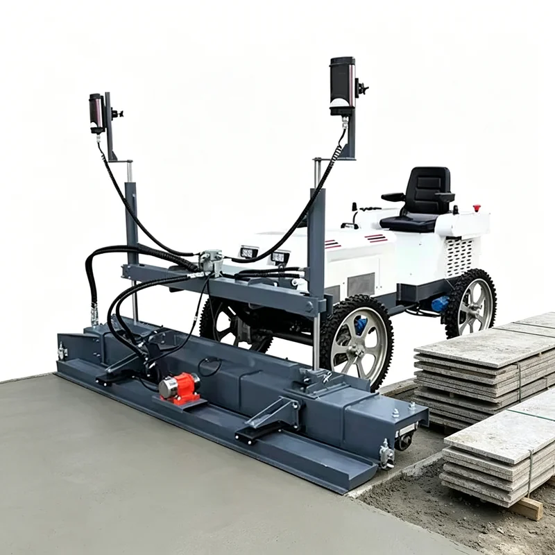 Hydraulic Laser Concrete Screed Stable Performance Floor Leveling Machine For Industrial Commercial Building Site