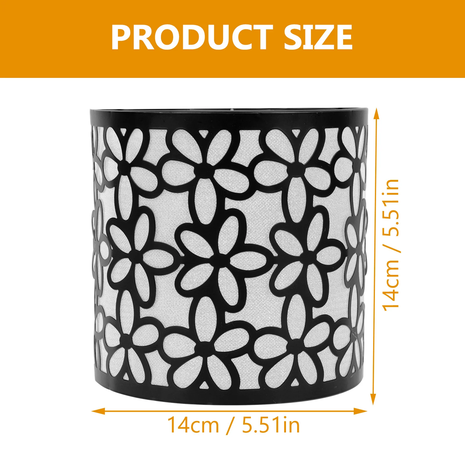 Ferro floral oco abajur design estável quarto candeeiro de mesa capa decorativa oco acessório luz oco abajur redondo