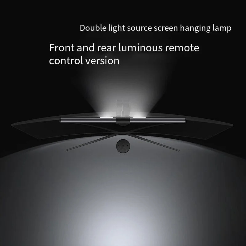 แหล่งกำเนิดแสงด้านหน้าไม่สมมาตรส่องสว่างด้านหลังรีโมทคอนโทรลหน้าจอหน้าจอแอลอีดีเกมสำนักงานบาร์สวิตช์ไฟแบบสัมผัสแบบแขวน