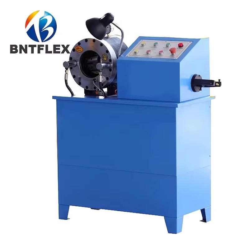 

BNT50D Crimping & Peeling 380v 3kw Or 4kw 3 Phase 2 Inch Strong Workshop Equipment Hydraulic Hose Press