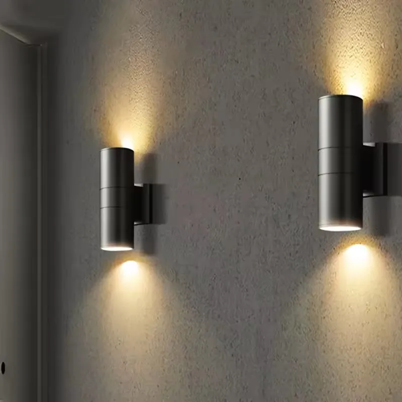 IP65 Waterproof 10W 20W  indoor outdoor Led Wall Lamp modern Aluminum Surface Mounted Led Garden Porch Light AC110V-220V ﻿