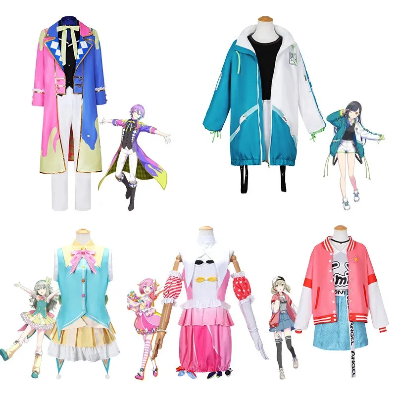 

Color Stage Project Sekai Cosplay Kamishiro Rui Cosplay Feather Wonderland × Showtime Stage Halloween Cloak Kamishiro's Wig