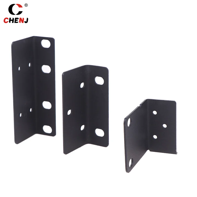 2 Stück Festplatten-Video recorder hängen Kopfhörer Rack Ohren Schrauben Rack Mount Bracket Kit für 1u/1,5 u/2u nvr Netzwerk-Video recorder