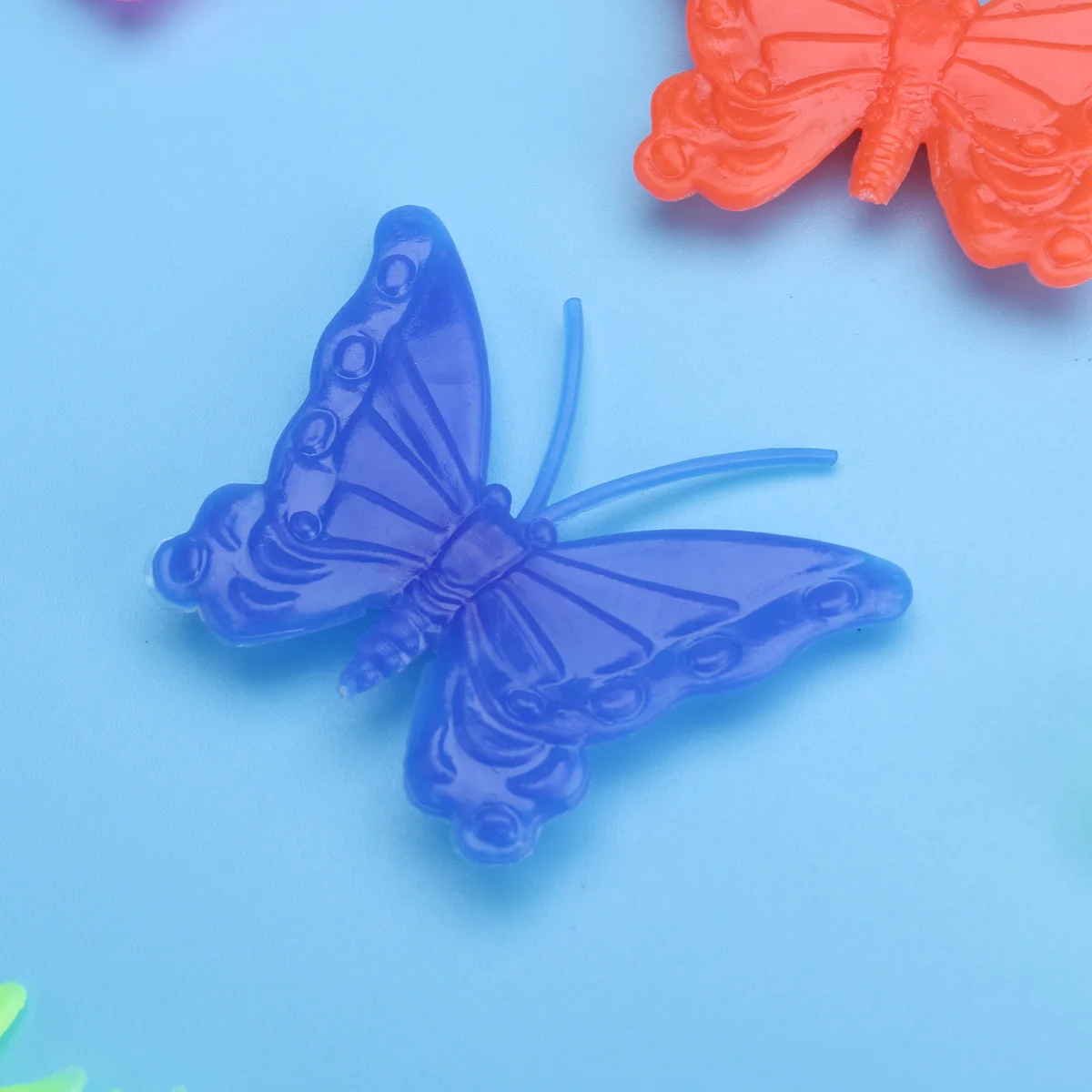 

26pcs Butterfly Colorful Beads Bike Wheel Decoration Multi Shapes Colors Front Back Wheels Rolling Design Easy Install