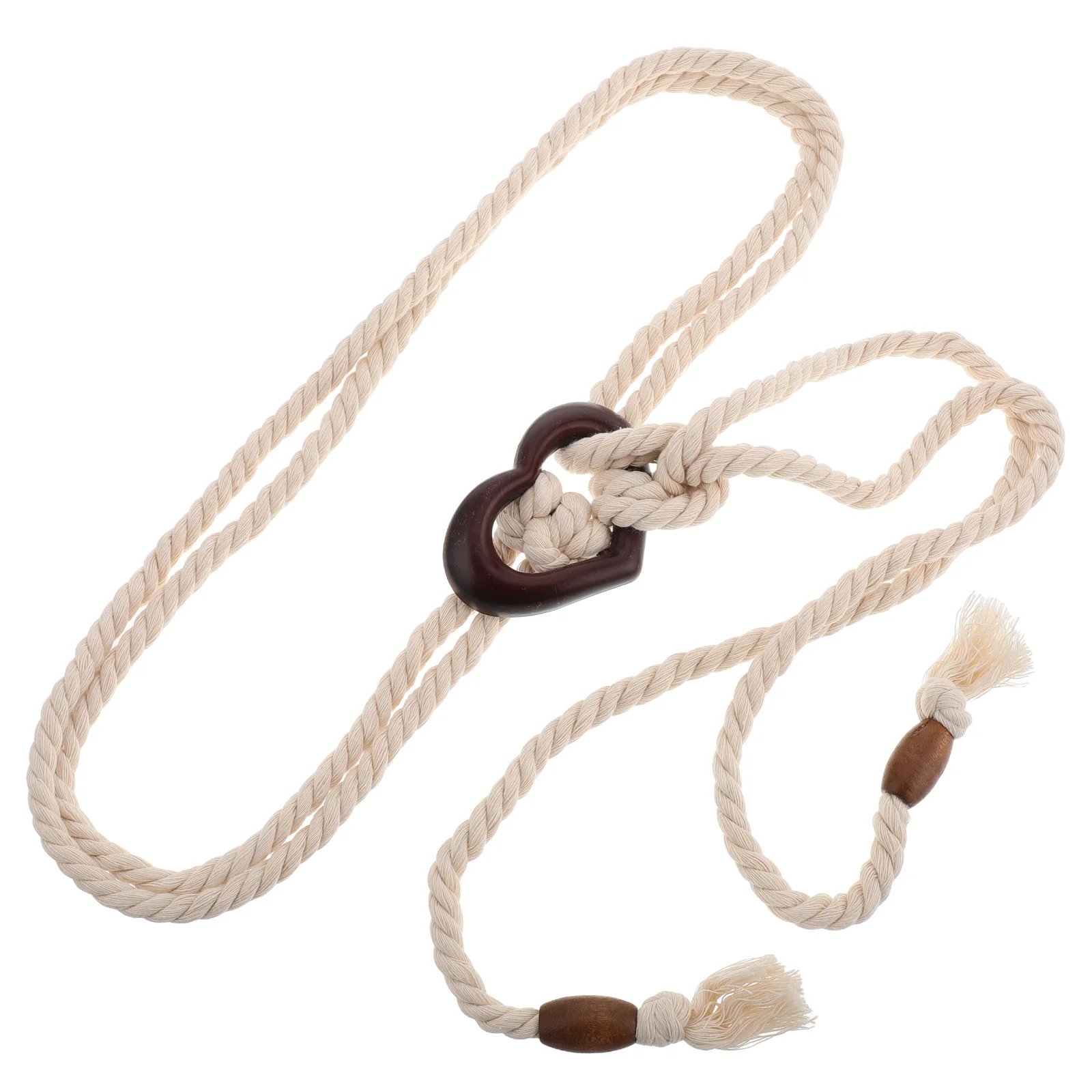 

Boho Braided Rope Waist Belt Women Adjustable Woven Waist Belt for Dress Fashion Tie Belts Fancy Belts for Women