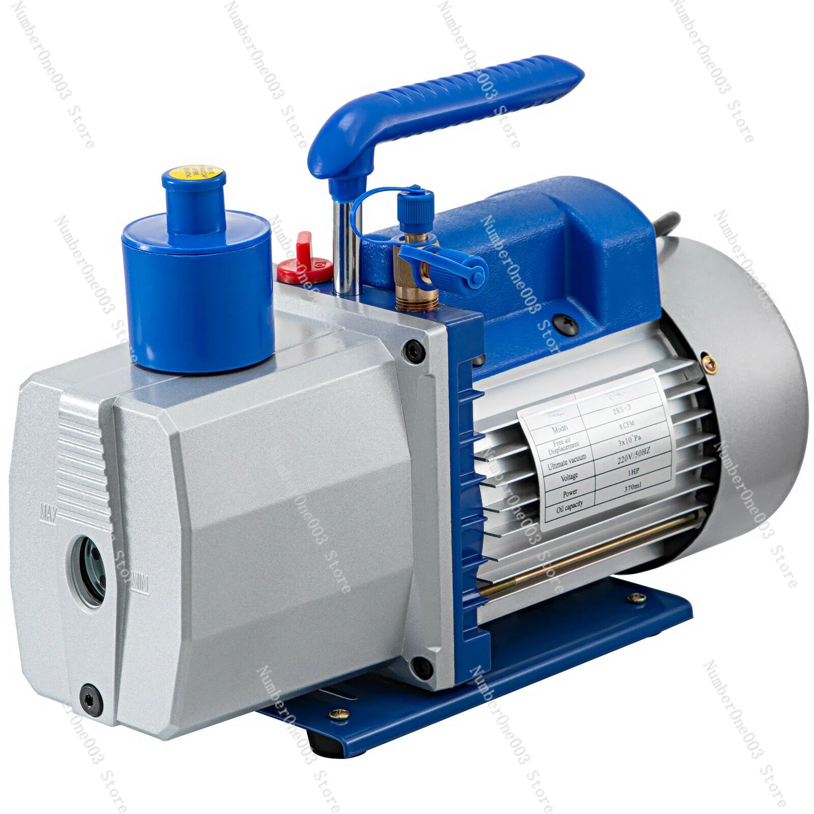 8 CFM Refrigerant Vacuum Pump 2-stage 226L / Min 0.3Pa 1440RPM Air Conditioning