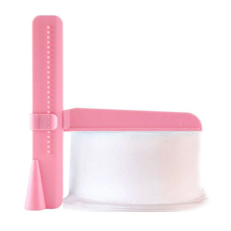 AF93-9 peças raspador de bolo bolo mais suave ajustável diy ferramentas de decoração de cozimento para aplicar cobertura de bolos para bolo creme rosa
