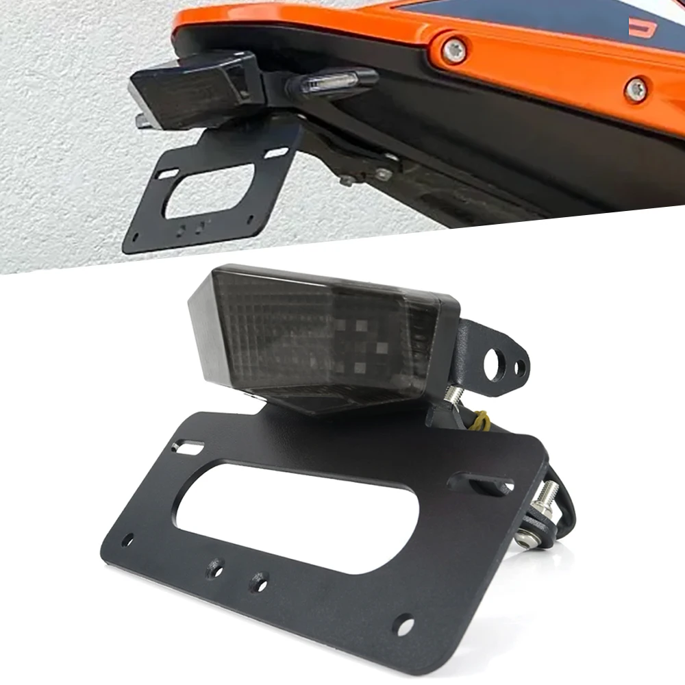 For KTM 790 Duke 2018-2024 DUKE 890 R / 890 GP Rear Tail Tidy Fender Eliminator Kit License Plate Holder Bracket 790 890 Duke R